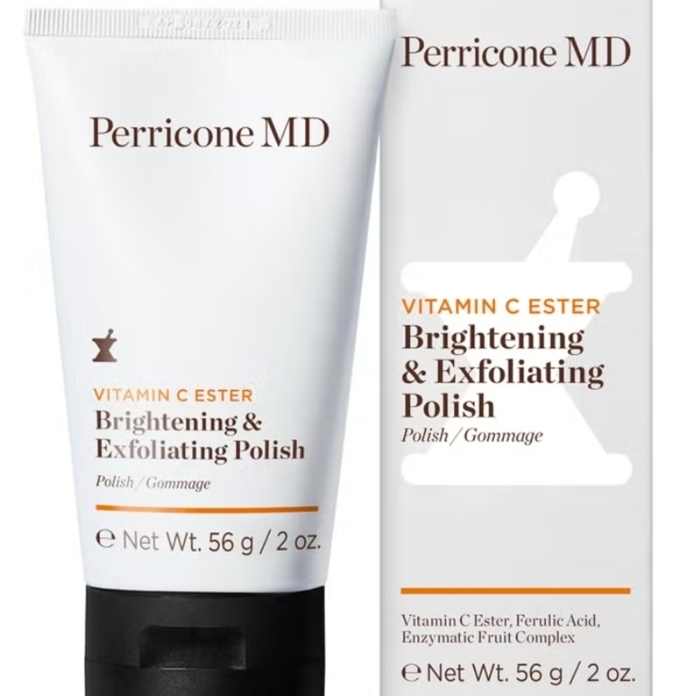 Perricone MD Vitamin C Ester Brightening & Exfoliating Polish - White and Black